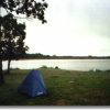 The shore and lake at Crawford State Park, Kansas