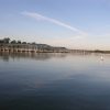 The marina at Hillsdale Lake near Kansas City, Kansas