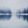 Scenic lake and water