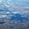Milford Lake, the largest lake in Kansas, near Junction City