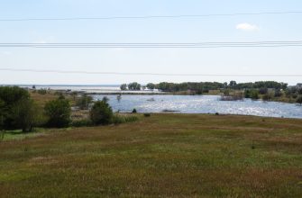 Waconda Lake at Glen Elder State Park, north-central Kansas